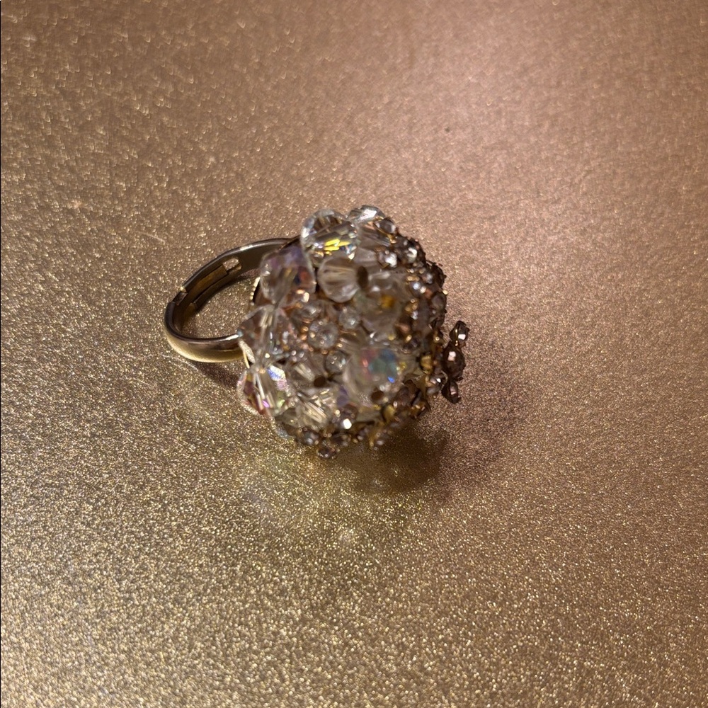 Crystal Cluster Ring size 7